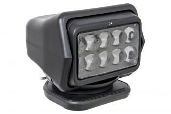 6 279 р. Фара-искатель 12V 50W LED с дистанционным управлением, черный (180х180х175мм) на магните  ch015-50w-bl  с доставкой в г. Керчь. Увеличить фотографию 2