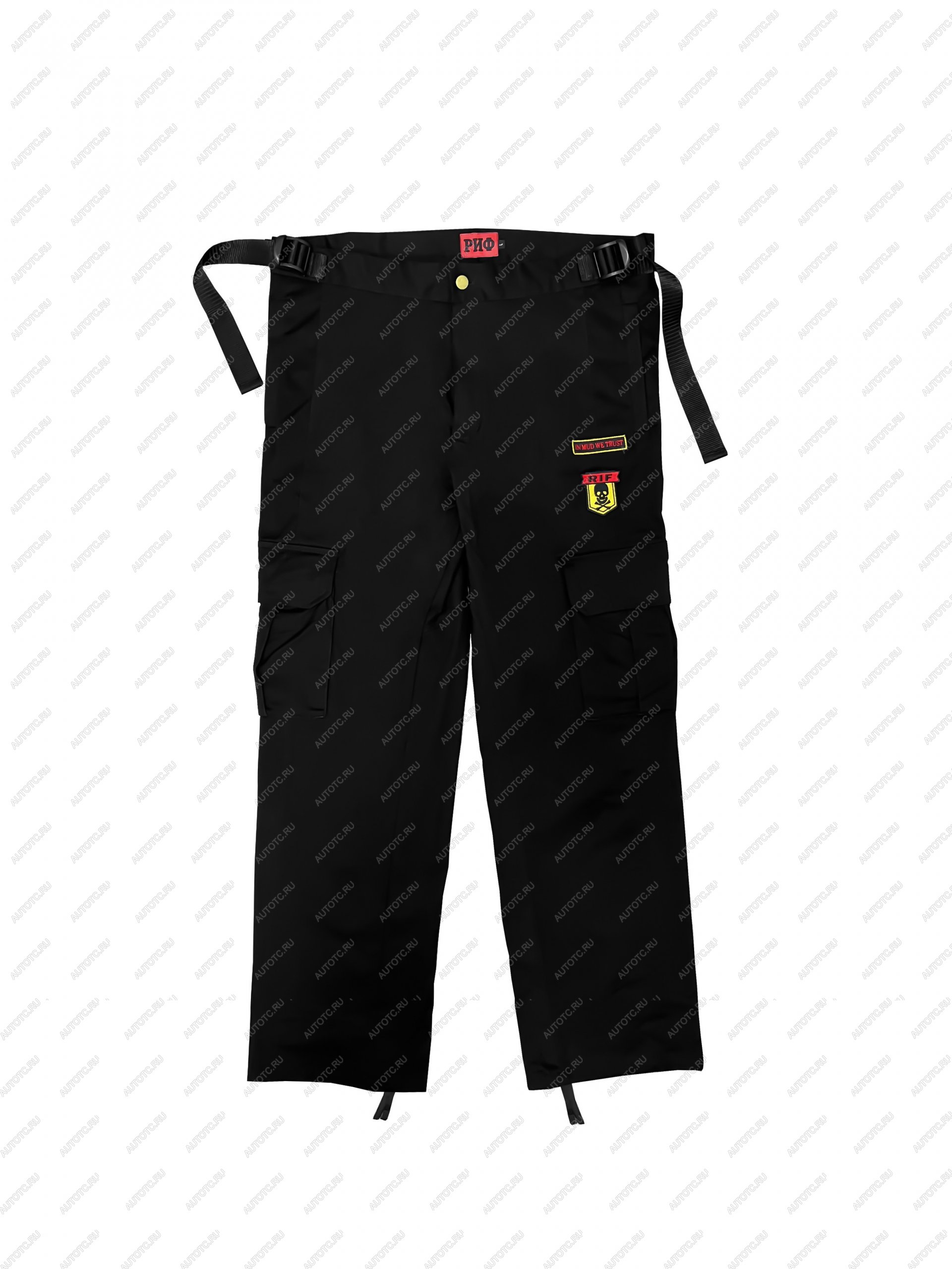 5 899 р. Брюки карго РИФ черные (размер XXL)  mcbtw0xxl  с доставкой в г. Керчь