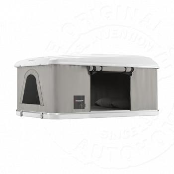 Палатка на крышу автомобиля AUTOHOME MAGGIOLINA AIRLANDER PLUS SMALL GRAY X-LONG, серый тент, лестница 215 мм  mpg09-xl