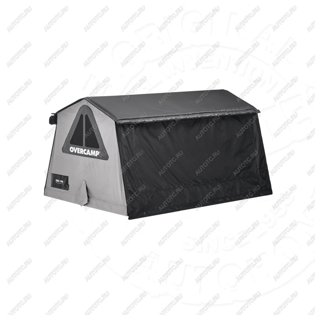 187 389 р. Палатка на крышу автомобиля AUTOHOME OVERCAMP SMALL, тент карбон, лестница 215 мм  ogy01  с доставкой в г. Керчь