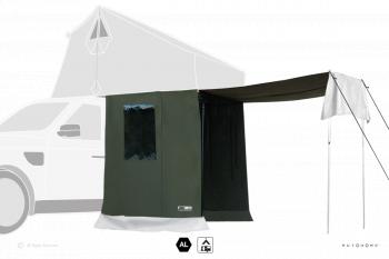 85 039 р. Тамбур к палатке AUTOHOME OVERZONE SMALL STANDARD, тент песочный, высота 220 см  oz05a-3s  с доставкой в г. Керчь. Увеличить фотографию 4