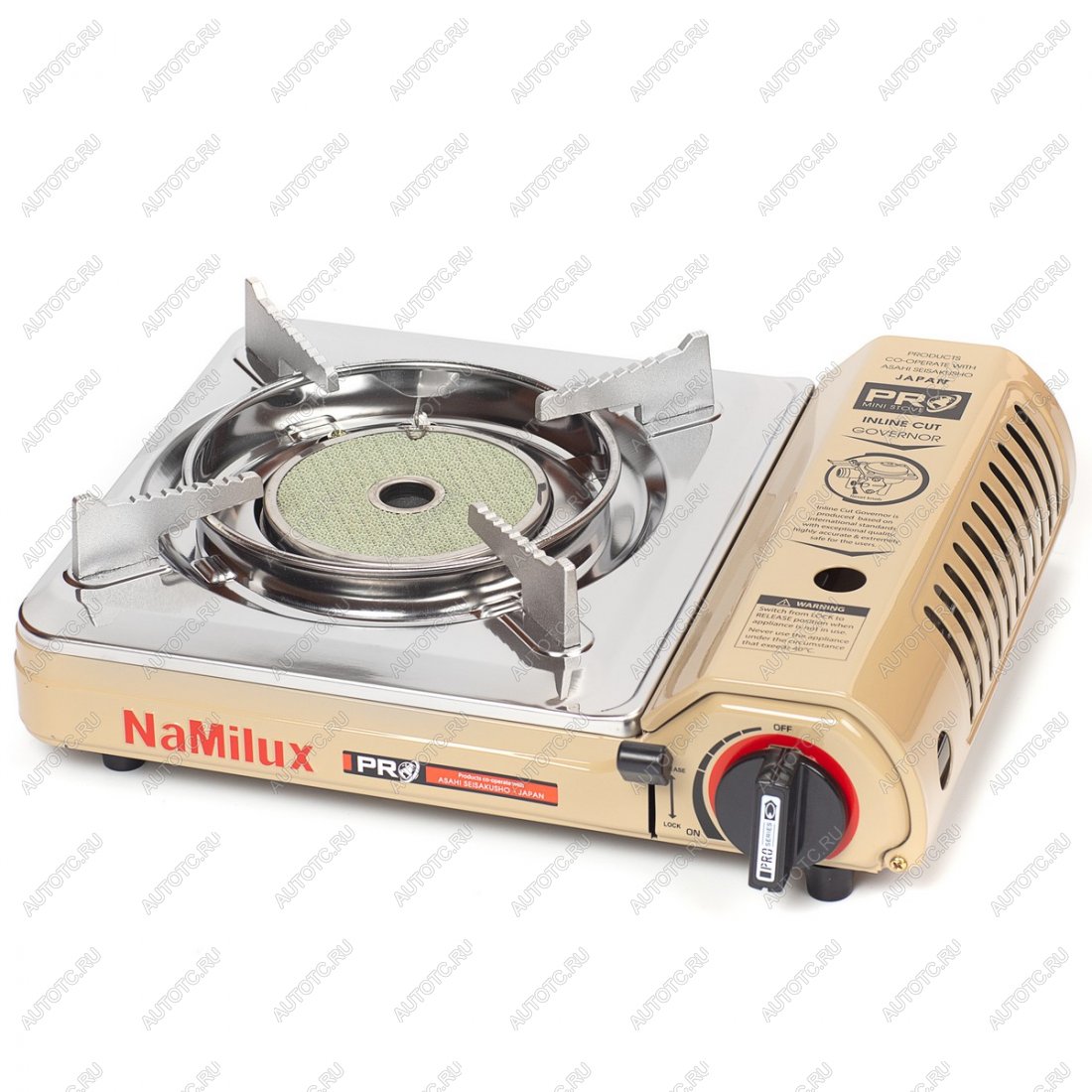 3 399 р. Плита газовая NaMilux NA-P4071PS  PL2017PS керамическая конфорка  na-p4071ps pl2017ps  с доставкой в г. Керчь