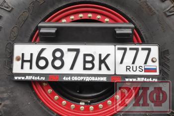 81 649 р. Бампер РИФ задний силовойзащита штатного бампера Mitsubishi Pajero Sport 2021+ c квадратом под фаркоп, калиткой, подсветкой номера  rifps3-21076s  с доставкой в г. Керчь. Увеличить фотографию 11
