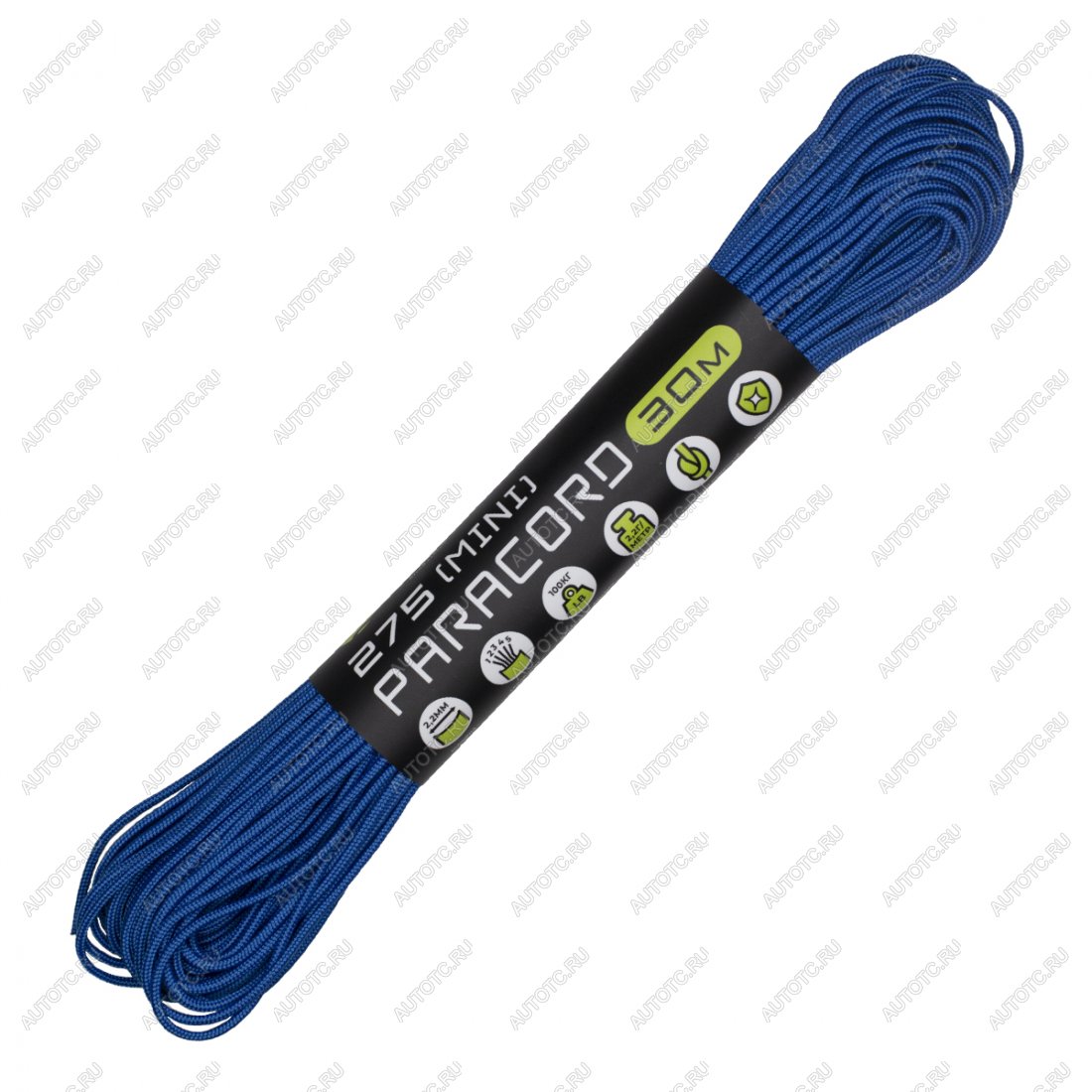 589 р. Паракорд 275 (мини) CORD nylon 30м (blue)  275.n30.bl  с доставкой в г. Керчь