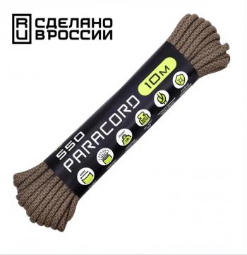 260 р. Паракорд 550 CORD nylon 10м (tactical snake coyote)  550.n10.tsc  с доставкой в г. Керчь. Увеличить фотографию 2