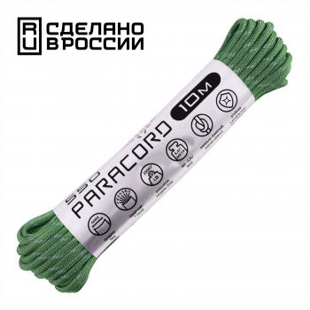 Паракорд 550 CORD nylon 30м световозвращающий (ultragreen)  550.n30.lm.ug