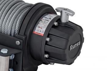 145 999 р. Лебёдка электрическая 12V Runva 25000 lbs влагозащищенная, стальной трос  ewb25000s  с доставкой в г. Керчь. Увеличить фотографию 5