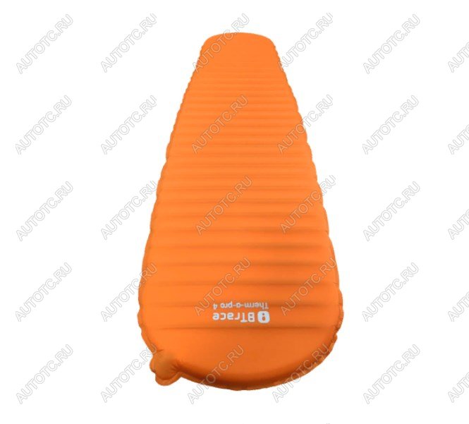 6 189 р. Коврик самонадувающийся BTrace Therm-a-Pro 4 183*55*4 см (оранжевый)  m0226  с доставкой в г. Керчь