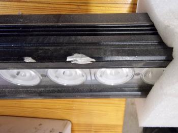 8 799 р. Светодиодная фара водительского света РИФ 443 мм 100W LED (уценка)  sm-953f_u  с доставкой в г. Керчь. Увеличить фотографию 6