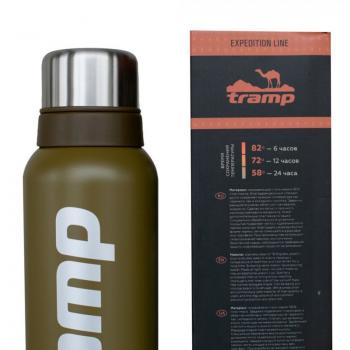 1 749 р. Термос TRAMP Expedition line 0,75 л., Оливковый  trc-031-6050  с доставкой в г. Керчь. Увеличить фотографию 6