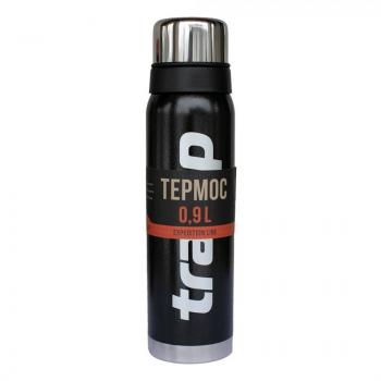 1 979 р. Термос TRAMP Expedition line 0.9 л., Черный  trc-027-9009  с доставкой в г. Керчь. Увеличить фотографию 1