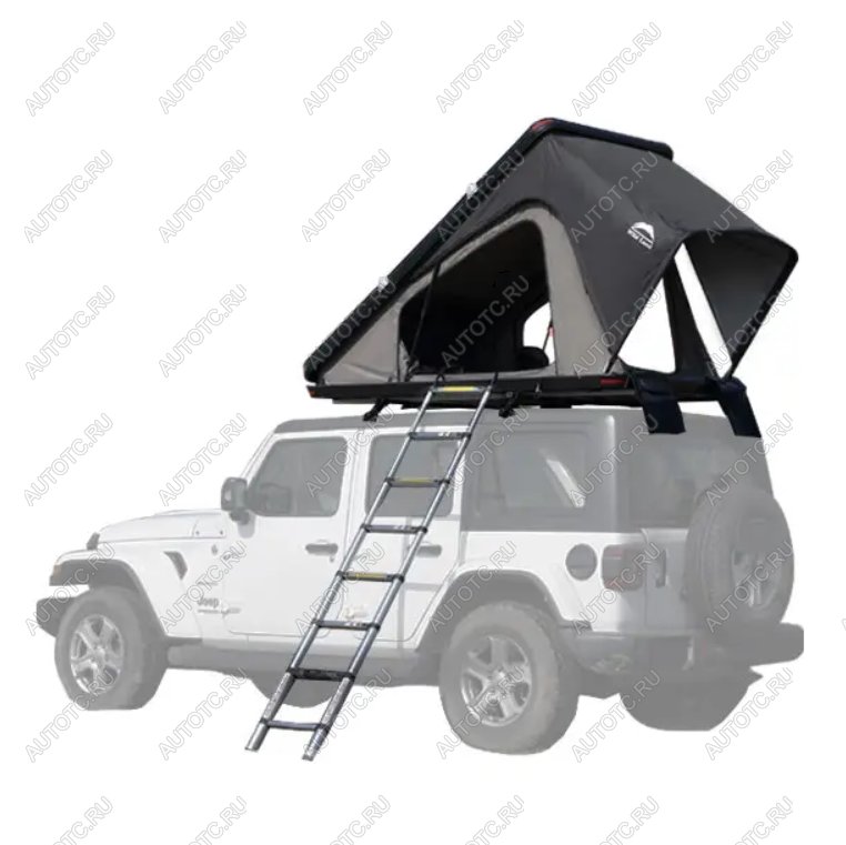 157 999 р. Палатка на крышу автомобиля Wild Land Bush Cruiser 120, лестница 210 см  201044  с доставкой в г. Керчь