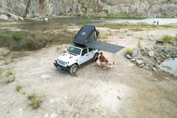 157 999 р. Палатка на крышу автомобиля Wild Land Bush Cruiser 120, лестница 210 см  201044  с доставкой в г. Керчь. Увеличить фотографию 14