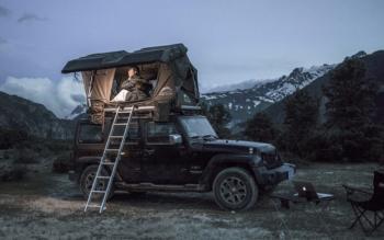 178 999 р. Палатка на крышу автомобиля Wild Land Pathfinder II  201021  с доставкой в г. Керчь. Увеличить фотографию 4
