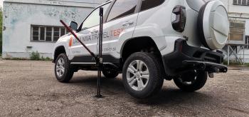 38 329 р. Пороги РИФ силовые Lada Niva Travel (черный алюминий)  rif123-40000bl  с доставкой в г. Керчь. Увеличить фотографию 20