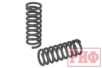 11 699 р. Пружины РИФ передние Jeep Grand Cherokee WK +20 кг усиленные штатные  15-010a  с доставкой в г. Керчь. Увеличить фотографию 3