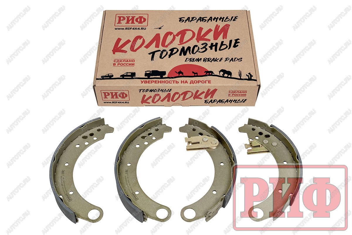 1 789 р. Колодки тормозные задние РИФ УАЗ Патриот 2014+ (3163-3502082)  rif3163-3502082rdp  с доставкой в г. Керчь