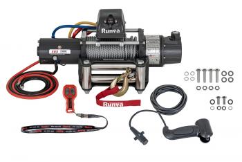 54 239 р. Лебёдка электрическая двухскоростная 12V Runva 10000 lbs 4500 кг  ewd10000s  с доставкой в г. Керчь. Увеличить фотографию 5