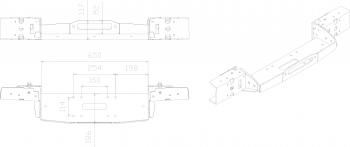 36 399 р. Площадка РИФ под лебёдку в штатный бампер TANK 300  rift30-30000  с доставкой в г. Керчь. Увеличить фотографию 13