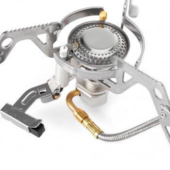 7 889 р. Горелка газовая Kovea Moonwalker Stove Camp-4  kb-0211g  с доставкой в г. Керчь. Увеличить фотографию 4