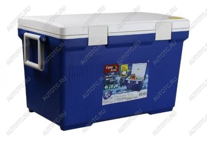 11 639 р. Термобокс IRIS Cooler Box CL-45, 45 литров, синийбелый  cl45  с доставкой в г. Керчь