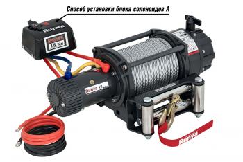 98 309 р. Лебёдка автомобильная электрическая 24V Runva 18000 lbs влагозащищенная, стальной трос  ewb18000s24v  с доставкой в г. Керчь. Увеличить фотографию 3
