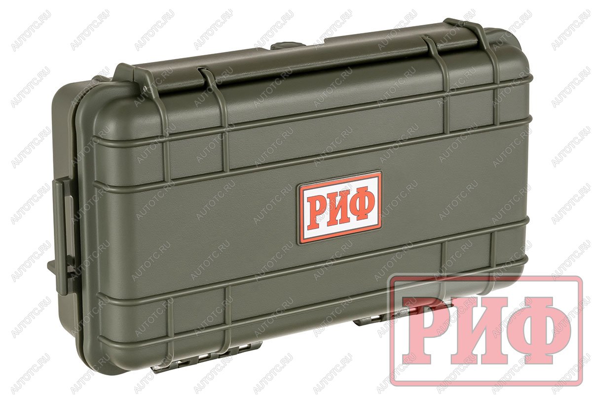 1 689 р. Кейс защитный ударопрочный РИФ 237x137х70 мм IP67, цвет Хаки  wr-06kh  с доставкой в г. Керчь