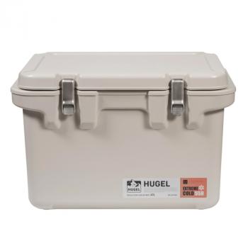 20 029 р. Термобокс IRIS HUGEL VACUUM COOLER BOX TC-40 Бежевый, 40 литров (45 часов)  tc-40w  с доставкой в г. Керчь. Увеличить фотографию 3