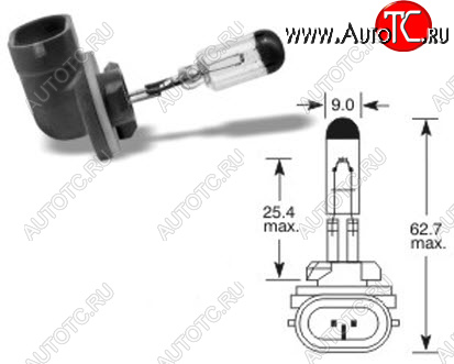 44 р. 881 (12V-27W  PGJ13) ЛАМПА УПАКОВКА (1 шт) BLICK BODYPARTS lp88100-980-o  с доставкой в г. Керчь