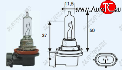 146 р. H9 (12V-65W  PGJ19-5) ЛАМПА УПАКОВКА (1 шт) BLICK BODYPARTS lp0h900-980-o  с доставкой в г. Керчь