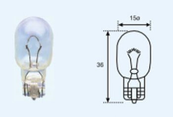 22 р. T15 (T15 12V-16W  W2.1x9.5d) ЛАМПА УПАКОВКА (10 шт) BLICK BODYPARTS lpt1500-980-t  с доставкой в г. Керчь. Увеличить фотографию 1