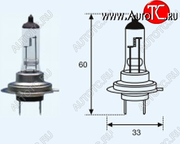 44 р. H7 (24V-70W  PX26D) ЛАМПА УПАКОВКА (1 шт) BLICK BODYPARTS lp0h700-982-o  с доставкой в г. Керчь