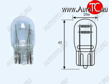 339 р. T20 (T20 12V-215W  W3x16q) ЛАМПА УПАКОВКА (10 шт) BLICK BODYPARTS lpt2000-982-t  с доставкой в г. Керчь