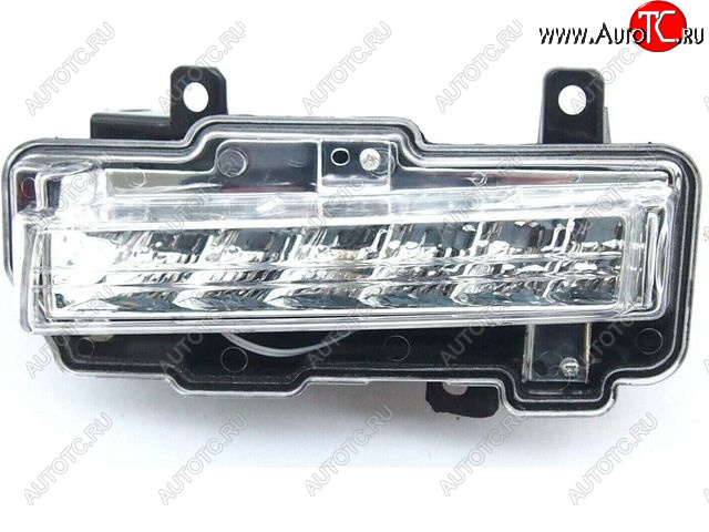 2 599 р. Левая противотуманная фара (ДХО) BODYPARTS  Mitsubishi Pajero  4 V90 (2014-2020) 2-ой рестайлинг  с доставкой в г. Керчь
