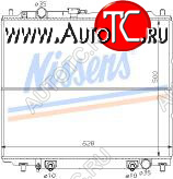 5 249 р. PAJERO РАДИАТОР ОХЛАЖДЕН AT 2.8 (турбодизель) BODYPARTS mbpaj93-913  с доставкой в г. Керчь