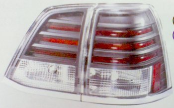 LANDCRUISER {200} ФОНАРЬ ЗАДН ВНЕШН+ВНУТР Л+П (КОМПЛЕКТ) ТЮНИНГ С ДИОД , ХРОМ РАМК (SONAR) ВНУТРИ ЧЕРН-ХРОМ SONAR tylan08-764bh-n