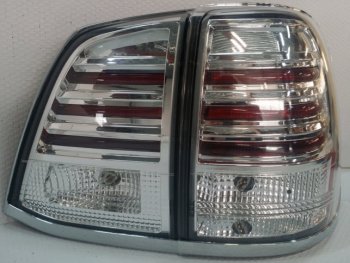 LANDCRUISER {200} ФОНАРЬ ЗАДН ВНЕШН+ВНУТР Л+П (КОМПЛЕКТ) ТЮНИНГ С ДИОД , ХРОМ РАМК (SONAR) ВНУТРИ ХРОМ SONAR tylan08-763-n
