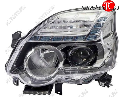 18 499 р. Левая фара (под корректор, линзован) BodyParts  Nissan X-trail  2 T31 (2010-2015) рестайлинг  с доставкой в г. Керчь