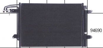 CADDY (+ TOURAN) КОНДЕНСАТОР КОНДИЦ (см.каталог) BODYPARTS vwcad04-930