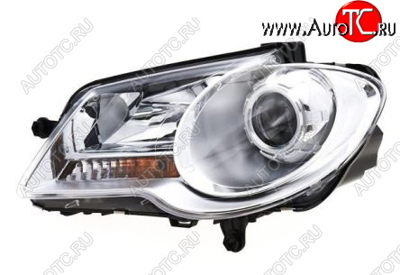 11 999 р. Левая фара (с электрокорректором) DEPO  Volkswagen Touran  1T (2006-2010) 1-ый рестайлинг минивэн  с доставкой в г. Керчь