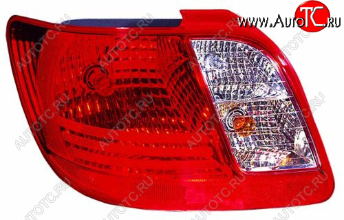4 649 р. Левый фонарь DEPO  KIA Rio  2 JB (2005-2009) дорестайлинг седан  с доставкой в г. Керчь