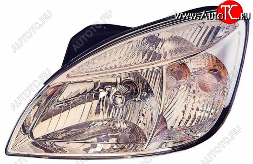 9 349 р. Левая фара (без корректора) BodyParts  KIA Rio  2 JB (2005-2009) дорестайлинг седан  с доставкой в г. Керчь