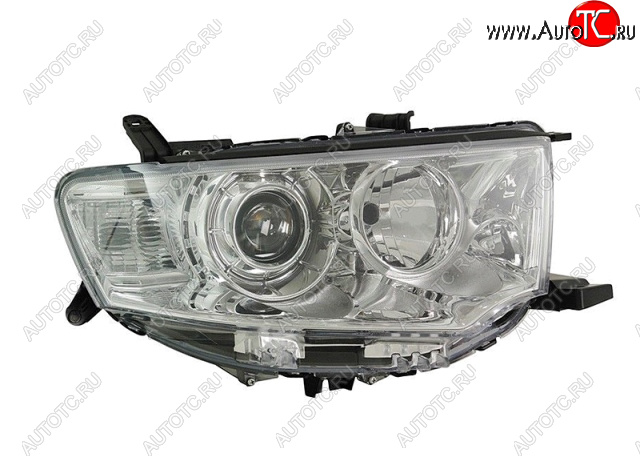 12 349 р. Правая фара (под корректор, линзован) DEPO  Mitsubishi L200  4 (2013-2016)  рестайлинг  с доставкой в г. Керчь