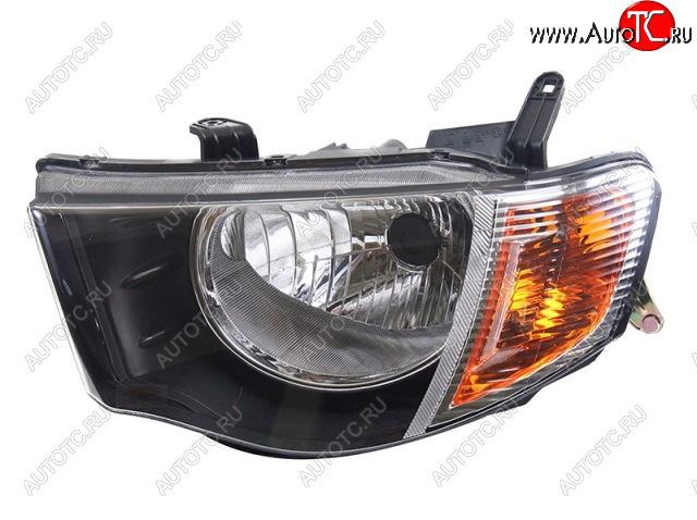 7 299 р. Левая фара (под корректор) DEPO  Mitsubishi L200  4 (2006-2014)  дорестайлинг  с доставкой в г. Керчь