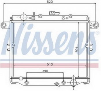 LANDCRUISER (2UZFE (LX470 02-)) РАДИАТОР ОХЛАЖДЕН AT 4.7 BODYPARTS tylan98-910