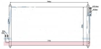MURANO КОНДЕНСАТОР КОНДИЦ BODYPARTS nnmur03-930