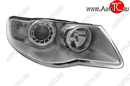 13 399 р. Правая фара (c электрокорректором) DEPO Volkswagen Touareg GP рестайлинг (2006-2010)  с доставкой в г. Керчь