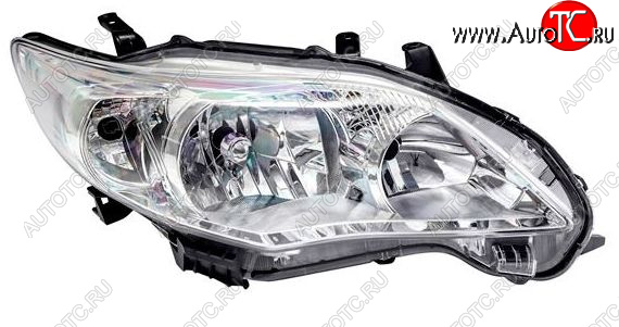8 549 р. Правая фара (под корректор) BodyParts  Toyota Corolla  E150 (2009-2013) седан рестайлинг  с доставкой в г. Керчь