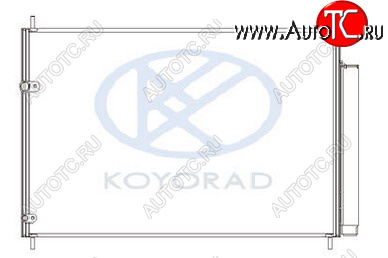 9 299 р. AURIS {COROLLA 07-} КОНДЕНСАТОР КОНДИЦ (KOYO) KOYORAD tyaur07-931  с доставкой в г. Керчь