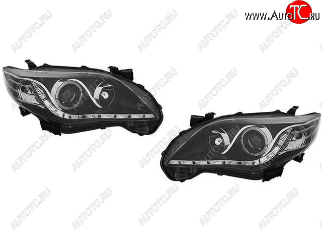33 899 р. COROLLA ФАРА Л+П (КОМПЛЕКТ) (СЕДАН) ТЮНИНГ ЛИНЗОВАН (DEVIL EYES) С СВЕТЯЩ ОБОДК +- ПКОРРЕКТОР ВНУТРИ ЧЕРН EAGLE EYES tycrl10-001b-n  с доставкой в г. Керчь